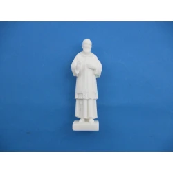 Figurka Św.Ojca Pio z Pietrelciny z alabastru 14 cm